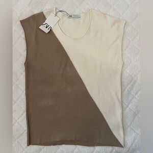 Oversized Zara Shortsleeved Sweater 
Never worn
Size S